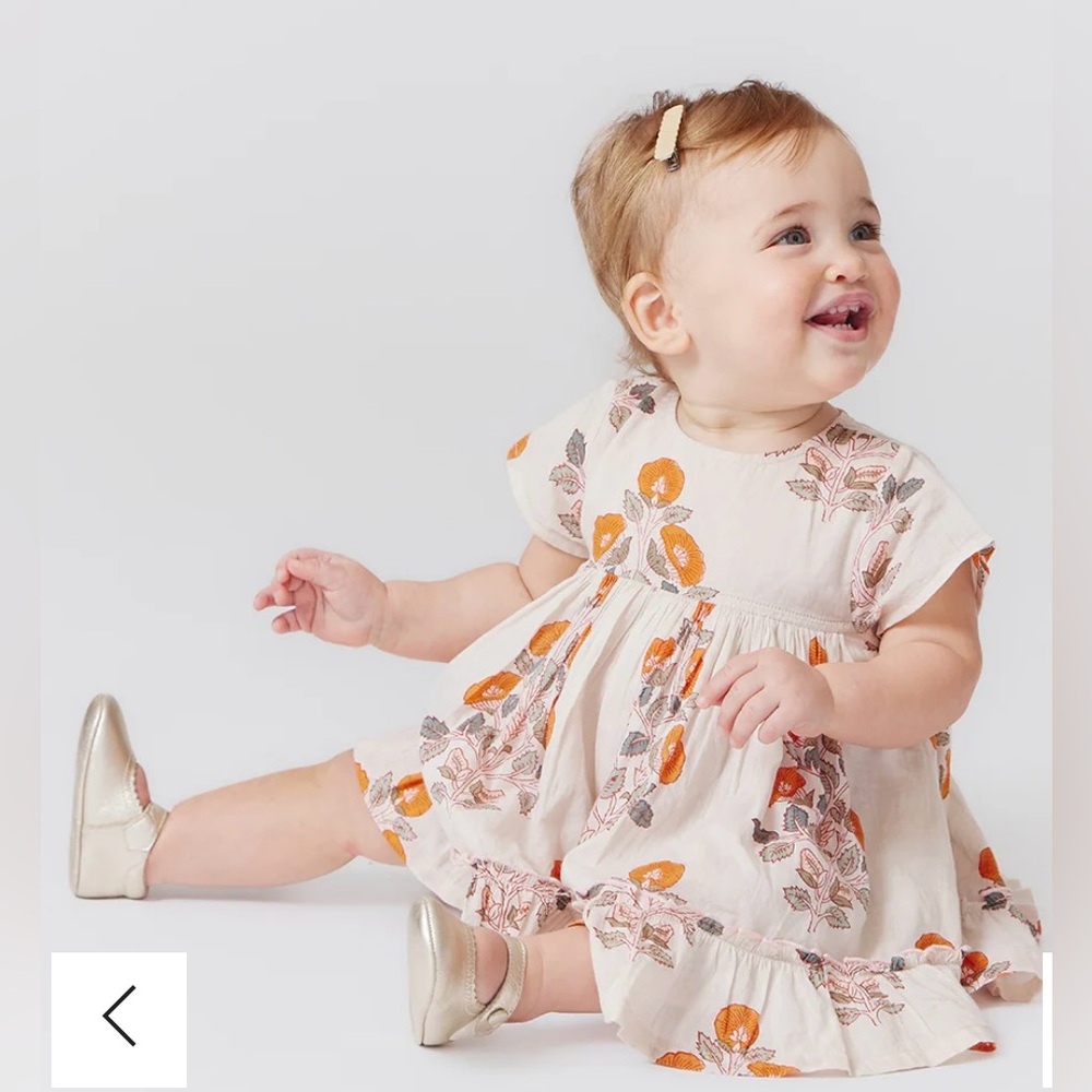 Pink Chicken dress 3/6 months